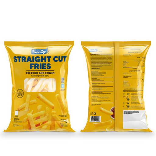 PT Tastiva Kreatif Indonesia - Foodcraf Straight Cut – 2kg packaging