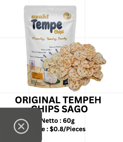 PT ANDALAN EKSPOR INDONESIA - Original Tempeh Chips Sago