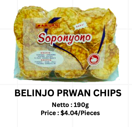 PT ANDALAN EKSPOR INDONESIA - Belinjo Prawn Chips