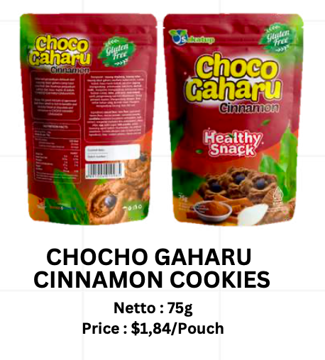 PT ANDALAN EKSPOR INDONESIA - Choco Gaharu Cinnamon Cookies