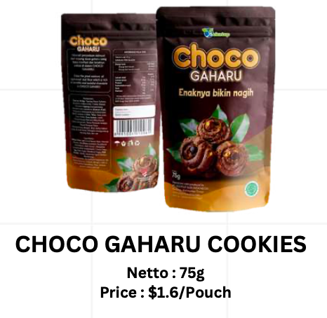 PT ANDALAN EKSPOR INDONESIA - Choco Gaharu Cookies