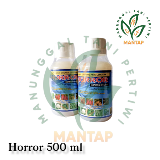 Manunggal Tani Pertiwi - HORROR Hormon Original 500 ml (NPK 0,26-0,32-0,01 ,Asam Amino)