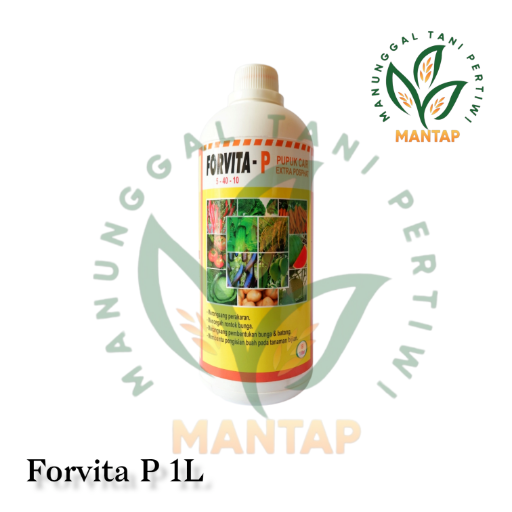 Manunggal Tani Pertiwi - FORVITA P 1 L (Nitrogen 5 % + Posphat 40 % + Kalium 10 %)