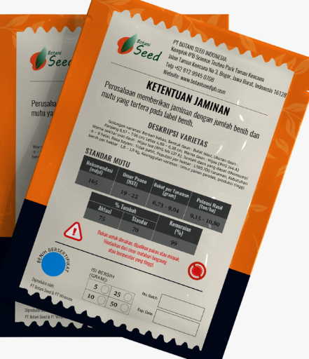 PT. Botani Seed Indonesia - benih Kangkung Botani Kirani isi, 250 gram