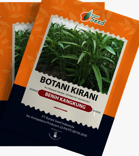 PT. Botani Seed Indonesia - Benih Kangkung Botani Kirani isi, 20 gram