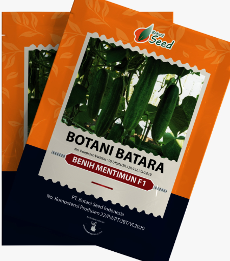 PT. Botani Seed Indonesia - Benih Mentimun Botani Batara isi, 5 gram