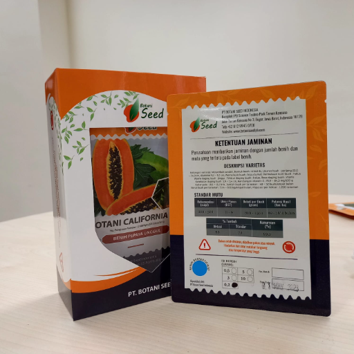 PT. Botani Seed Indonesia - Benih Pepaya Botani California 0,5 Gram - 1