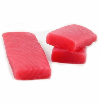 PT. INDO MINA LESTARI - Frozen Yellowfin Tuna Saku WAAA CO Treated, IQF, IVP, 1 LBS/VP, 2X11 LBS No Glazing, Net 100%, Brand: MTC